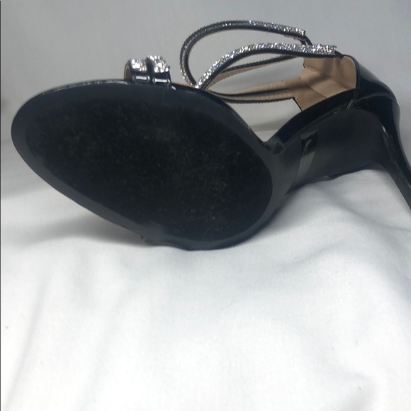 Black Strappy Heels - Picture 4 of 4